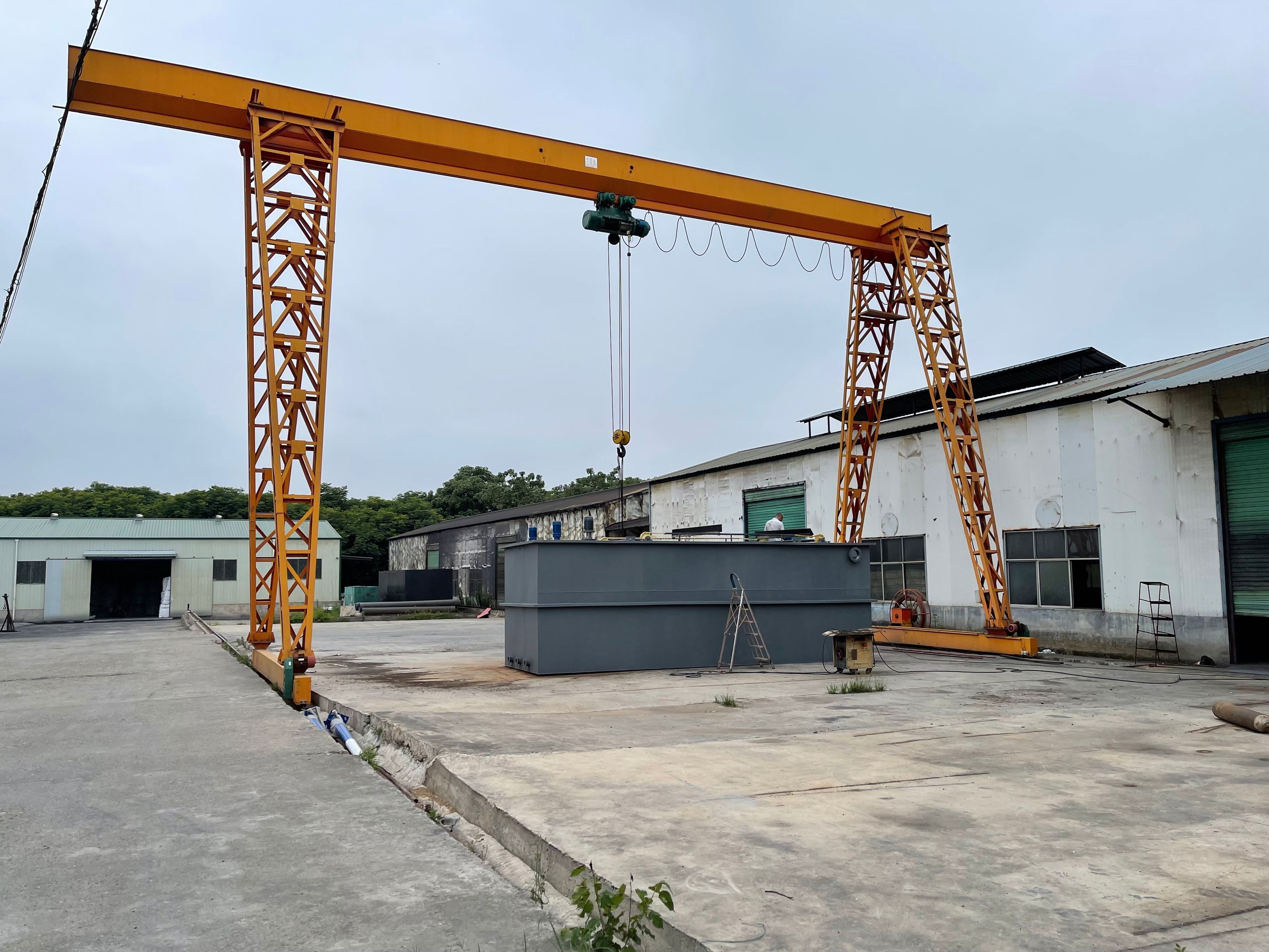 南阳恒坤环保设备有限公司设备制作与施工动态